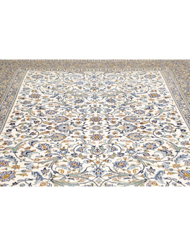 Tappeto Originale Kashan Persia 235x310 Avorio