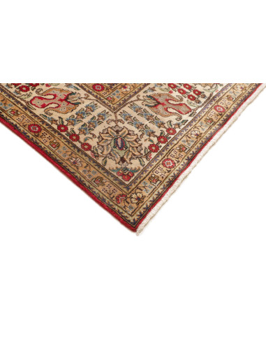 Hand Made Rug Tabriz Persia 296x400 Red Beige