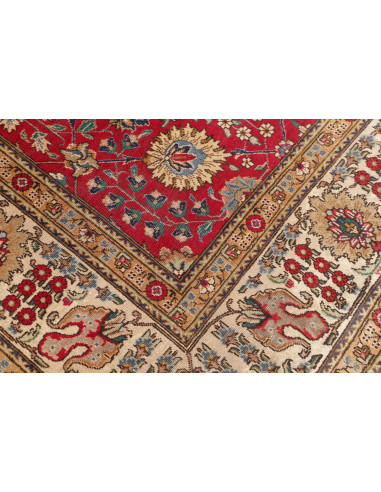 Tappeto Originale Tabriz Persia 296x400 Rosso B