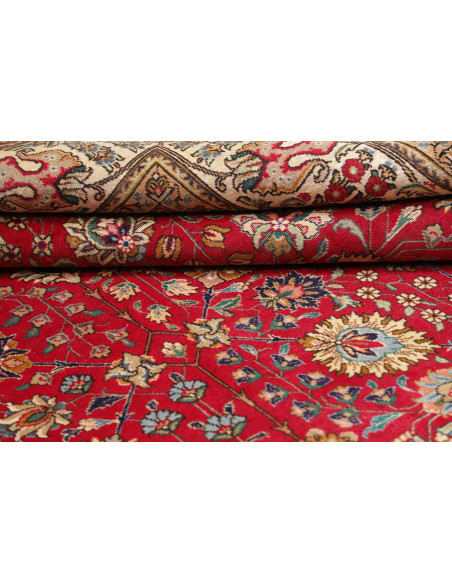 Hand Made Rug Tabriz Persia 296x400 Red Beige