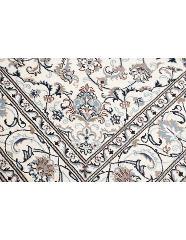 Hand Made Rug Nain Kashmar Persia 195x205 Ivory