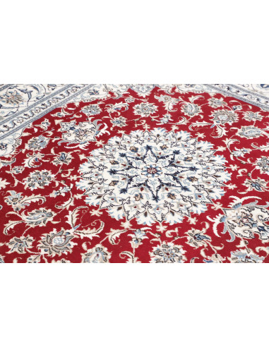 Hand Made Rug Nain Kashmar Persia 194x192 Ivory