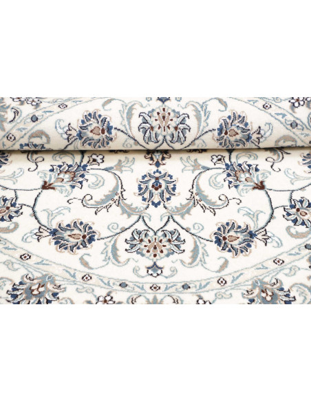 Hand Made Rug Nain Kashmar Persia 140x152 Ivory
