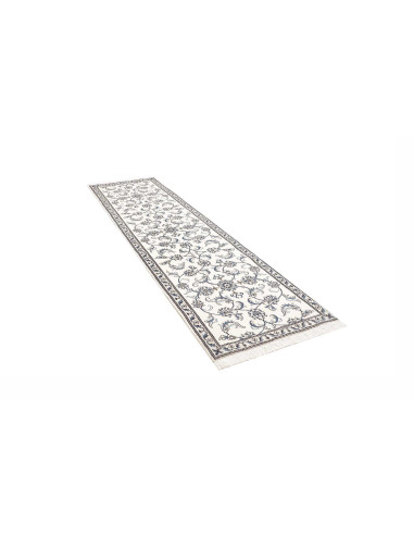 Hand Made Rug Nain Kashmar Persia 80x295 Ivory