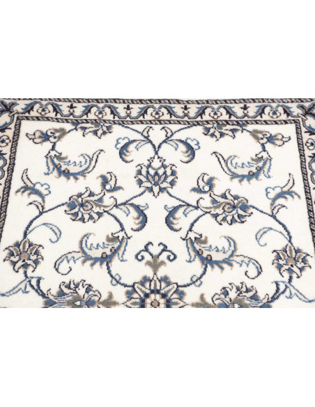 Hand Made Rug Nain Kashmar Persia 80x295 Ivory
