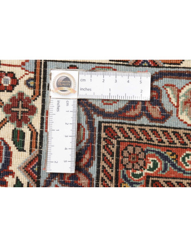 Tappeto Bidjar Persia azzurro bianco 294x395