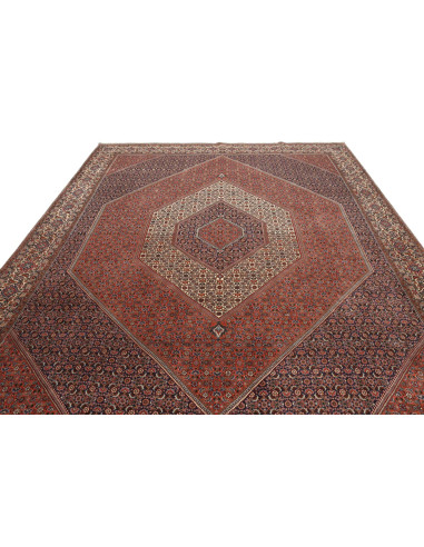 Tappeto Bidjar Persia azzurro marrone 295x388