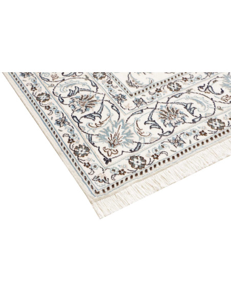 Hand Made Rug Nain Kashmar Persia 194x302 Ivory