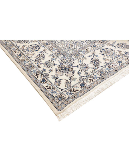 Hand Made Rug Nain Kashmar Persia 290x400 Ivory