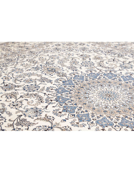 Hand Made Rug Nain Kashmar Persia 290x400 Ivory