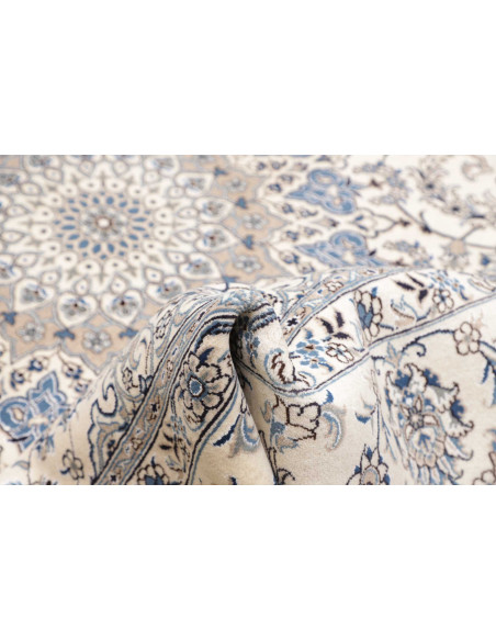Hand Made Rug Nain Kashmar Persia 290x400 Ivory