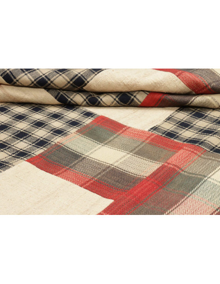 Patch 200x303 Cm Patch, Persia, Lana Cardata A Mano (ordito: