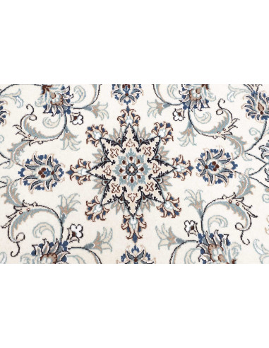 Hand Made Rug Nain Kashmar Persia 143x148 Ivory