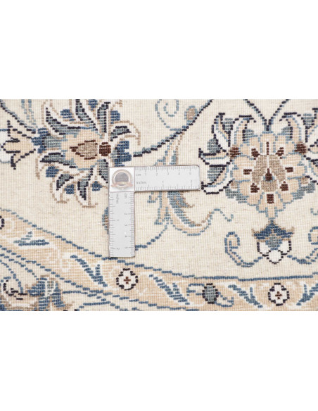 Hand Made Rug Nain Kashmar Persia 143x148 Ivory