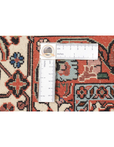 Tappeto Bidjar Persia marrone blu 296x390