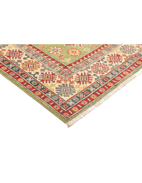 Hand Made Rug Kazak Afghanistan 148x205 Green R