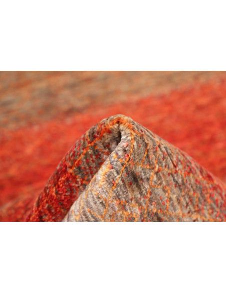 Hand Made Rug Cromopura Pakistan 92x152 Rust Br