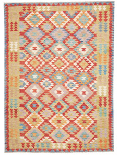 Hand Made Rug Kilim Afghanistan 180x244 Multico
