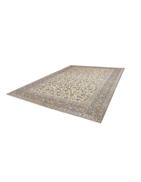Tappeto Originale Kashan Persia 293x388 Avorio