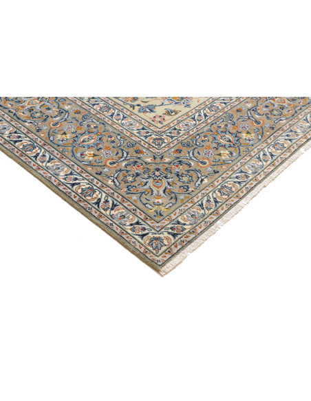 Tappeto Originale Kashan Persia 293x388 Avorio