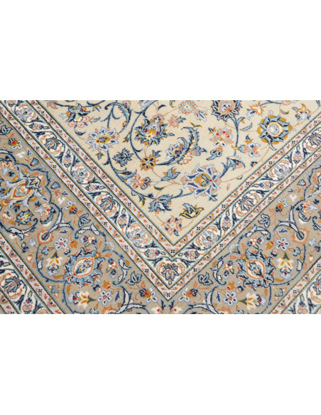 Tappeto Originale Kashan Persia 293x388 Avorio