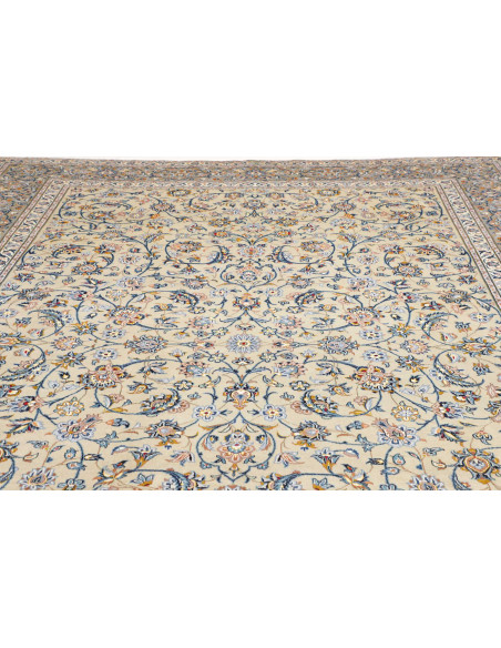 Tappeto Originale Kashan Persia 293x388 Avorio