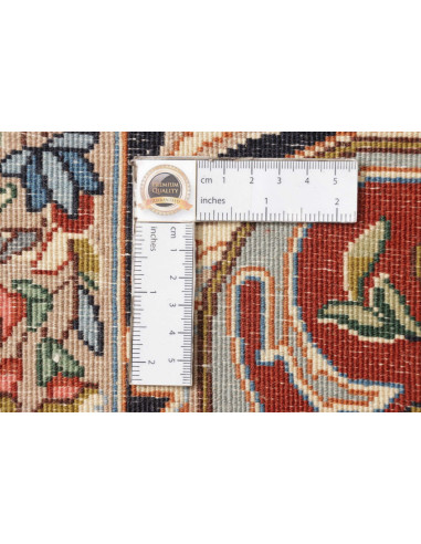 Tappeto Rawar Sherkat Persia marrone grigio 291x403