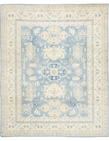 Hand Made Rug Kazak Afghanistan 242x293 Light B