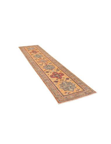 Hand Made Rug Kazak Fine Pakistan 78x306 Orange