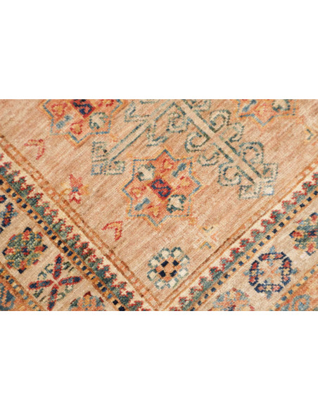 Hand Made Rug Kazak Fine Pakistan 80x248 Beige