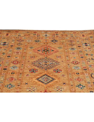 Hand Made Rug Kazak Fine Pakistan 149x205 Beige