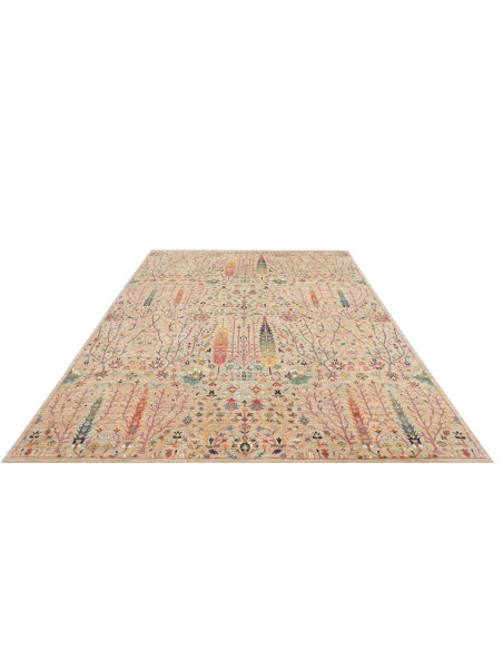 Hand Made Rug Floralia Pakistan 204x293 Beige P