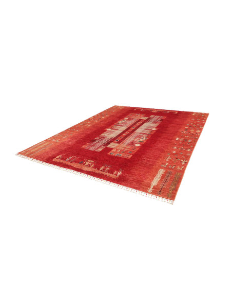 Hand Made Rug Gabbeh Nova Pakistan 244x290 Red