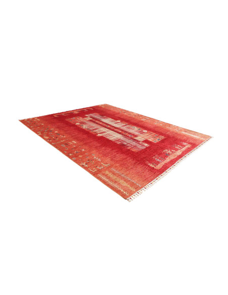Hand Made Rug Gabbeh Nova Pakistan 244x290 Red