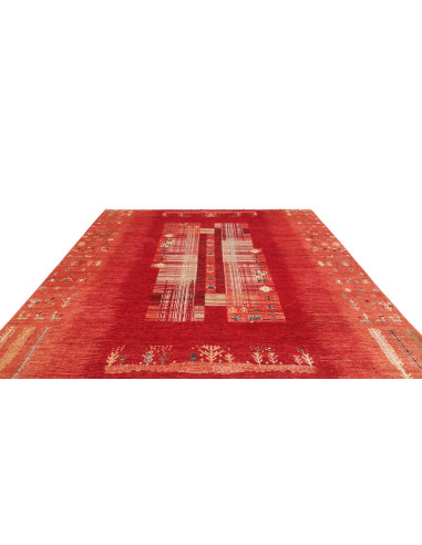 Hand Made Rug Gabbeh Nova Pakistan 244x290 Red