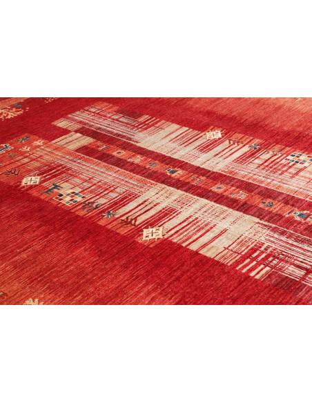 Hand Made Rug Gabbeh Nova Pakistan 244x290 Red
