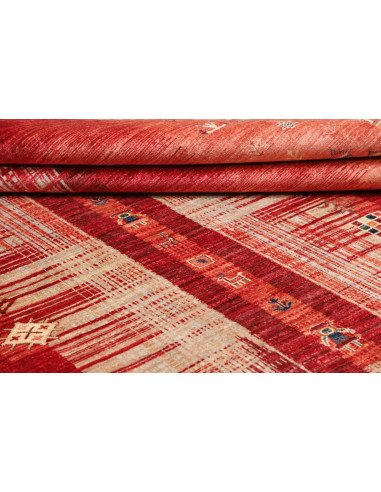 Hand Made Rug Gabbeh Nova Pakistan 244x290 Red