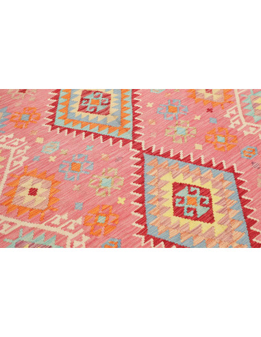 Hand Made Rug Kilim Afghanistan 152x202 Pink Li