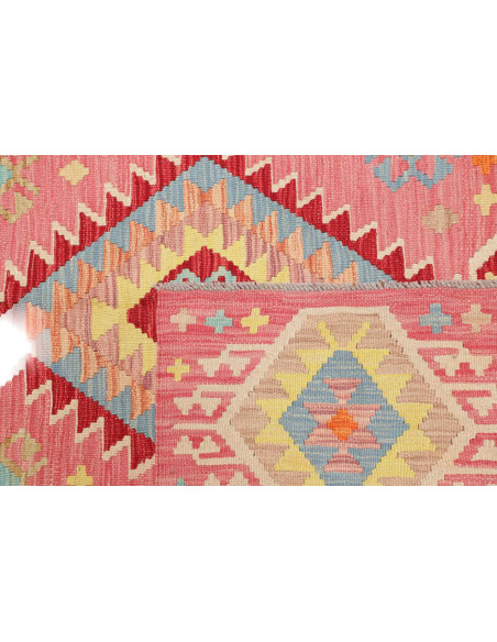 Hand Made Rug Kilim Afghanistan 152x202 Pink Li