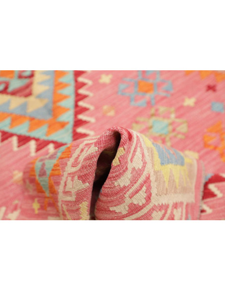 Hand Made Rug Kilim Afghanistan 152x202 Pink Li