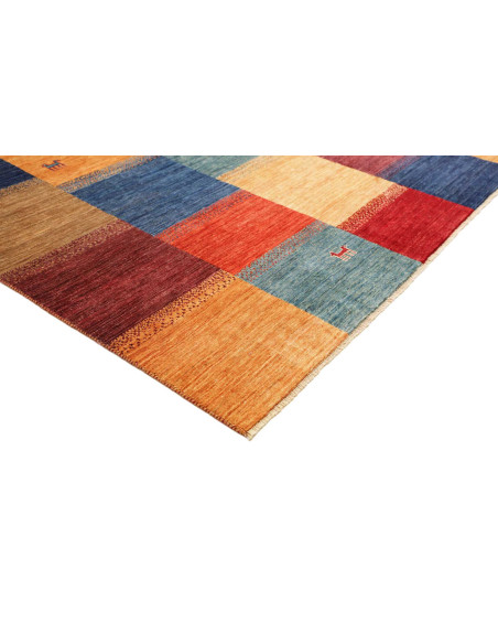 Hand Made Rug Mosaic Pakistan 243x337 Multicolo