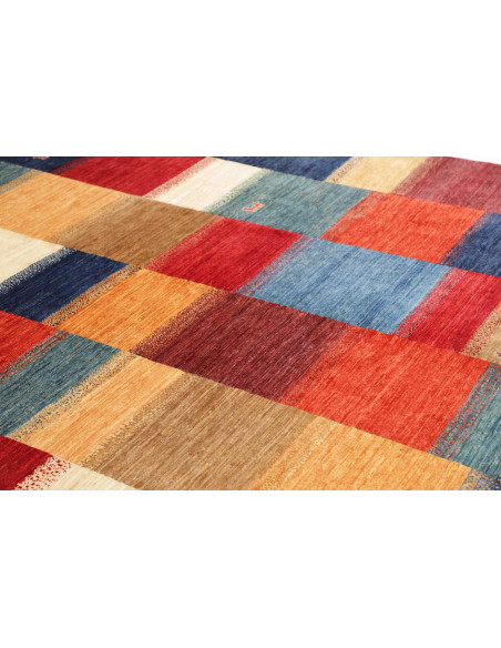 Hand Made Rug Mosaic Pakistan 243x337 Multicolo