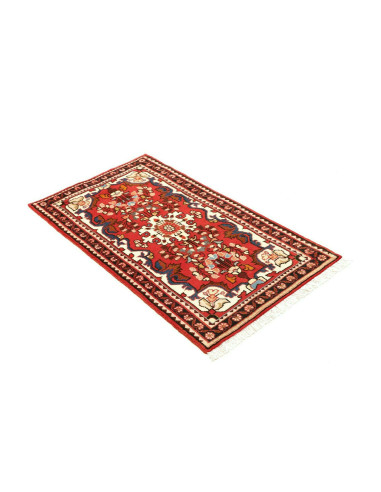 69x121 Cm Handmade Rug, Central Medallion, Floral Design