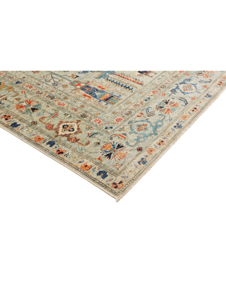 Hand Made Rug Kazak Fine Pakistan 203x299 Beige