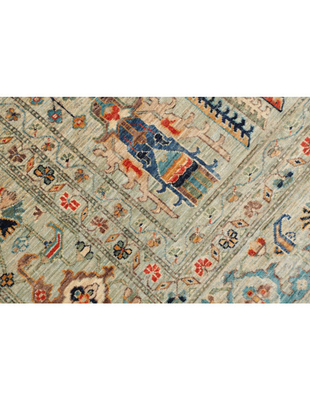 Hand Made Rug Kazak Fine Pakistan 203x299 Beige