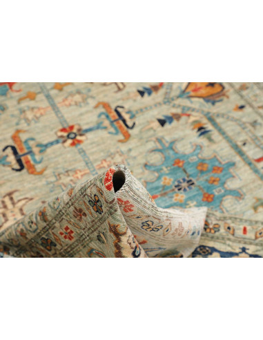 Hand Made Rug Kazak Fine Pakistan 203x299 Beige