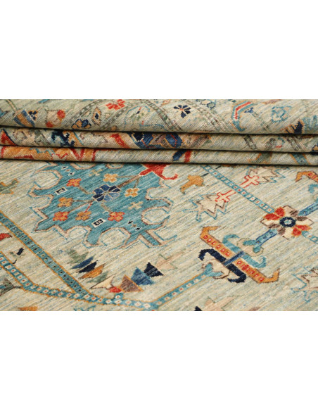 Hand Made Rug Kazak Fine Pakistan 203x299 Beige