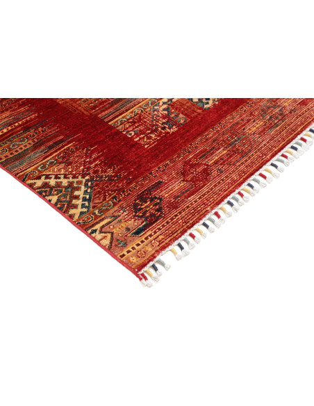 Hand Made Rug Gabbeh Nova Pakistan 100x150 Red