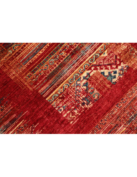 Hand Made Rug Gabbeh Nova Pakistan 100x150 Red