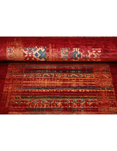 Hand Made Rug Gabbeh Nova Pakistan 100x150 Red